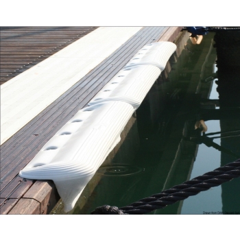 Protezione per pontile 330 mm bianco 