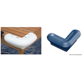 Protezione per pontile 330 mm blu 