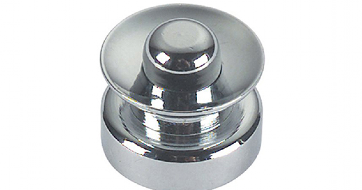 Accessorio Serrature Ottone Pulsante In Ottone Cromato OSCULATI - 15 X 25 Mm - Per Applicazioni Nautiche E Industriali Pulsante Cromato