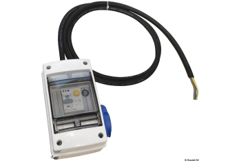 Quadro elettrico 16 A con presa shuko 