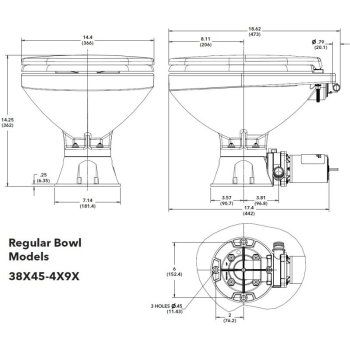 Quiet e2 regular 12v acqua mare sof