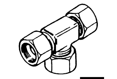 Raccordo a T 3/8" Ultraflex (TF38) 