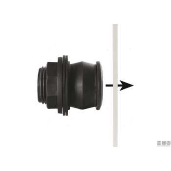 Raccordo bd fast serbatoi diesel 1" polipropilene