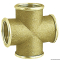Raccordo croce ottone femmina 1" 