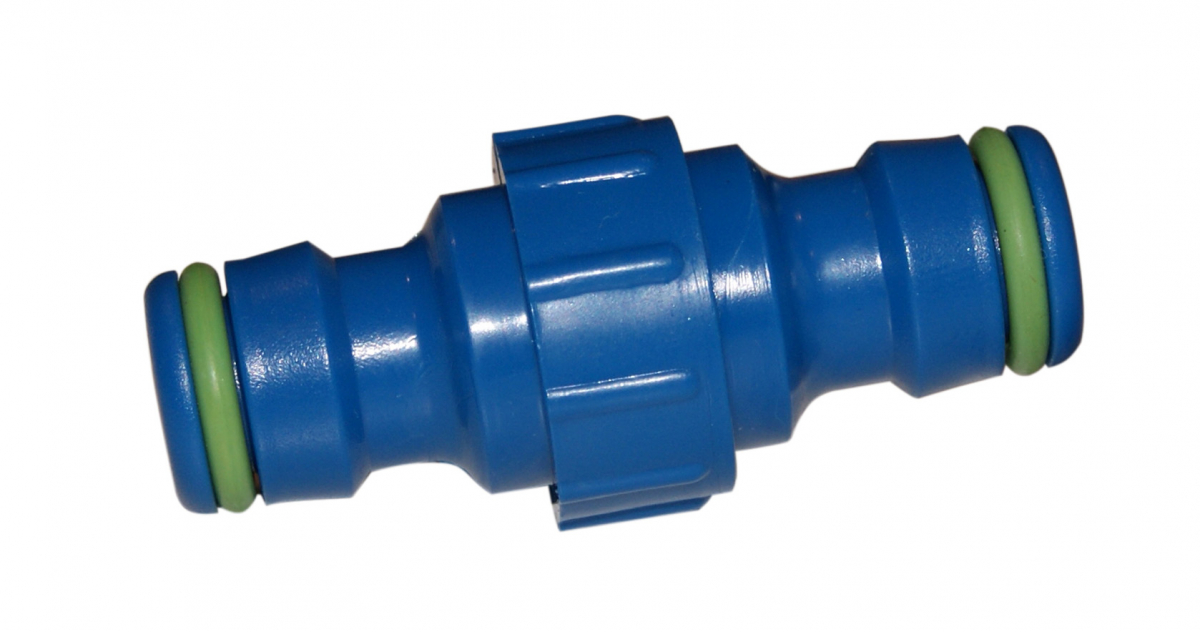 KOTARBAU Set 2 Raccordi Rapidi In Ottone 3/4" | Connettori Universali Per Tubo Da Giardino | Antiscivolo E Anticorrosione