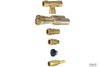 Raccordo dritto uf 1/8-5/16 