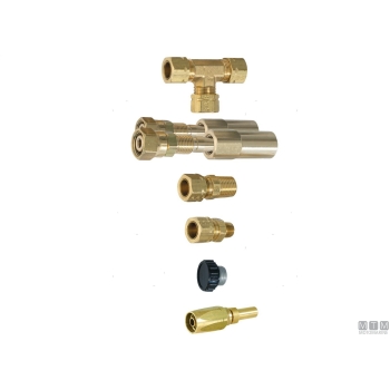 Raccordo dritto uf 1/8-5/16 