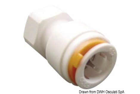 Raccordo femmina/femmina 3/8" 