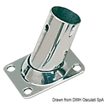 Raccordo inox T 60° 25 mm 