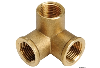 Raccordo ottone 3 vie 1/2" 
