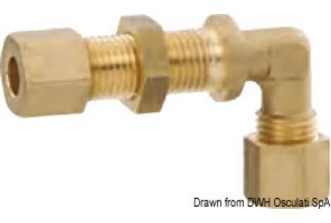 Raccordo passaparatia 90° 