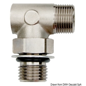 Raccordo per Pompe Ultaflex a 90°-3/8 (EF38) 