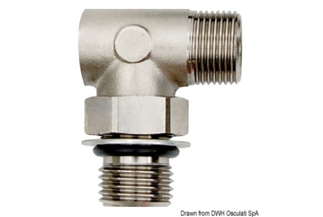 Raccordo per Pompe Ultaflex a 90°-3/8 (EF38) 