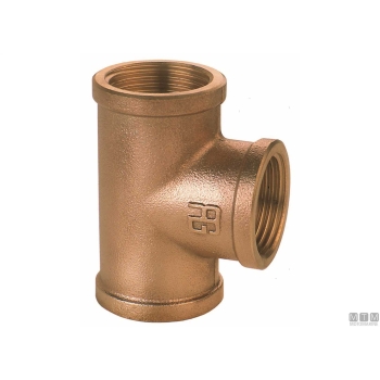 Raccordo t 1"1/2 brz 