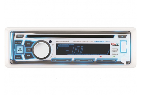 Radio-Lettore BOSS MR762BRGB RDS / MP3 / USB / CD / SD / Bluetooth