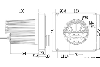 Radio M5B TFT da cruscotto - FM/DAB+/ROS 