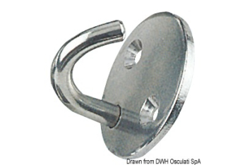 Rampini con basetta tonda 5 mm 