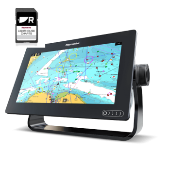 Raymarine Axiom 9 RV Display Multifunzione a colori WiFi e Touch con Fishfinder 600W RealVision 3D