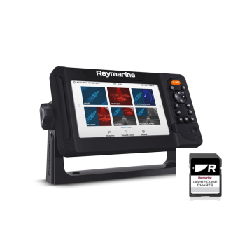 Raymarine Element 7 S Display Cartografico 7", Wi-fi e GPS e Cartografia LH Mediterraneo