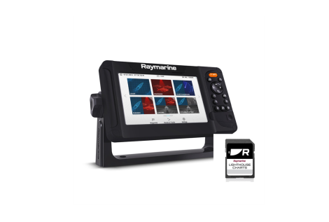 Raymarine Element 7 S Display Cartografico 7", Wi-fi e GPS e Cartografia LH Mediterraneo