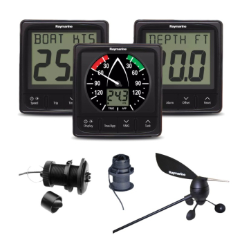 Raymarine i50Speed + i50Depth + i60Wind & Pack trasduttori 