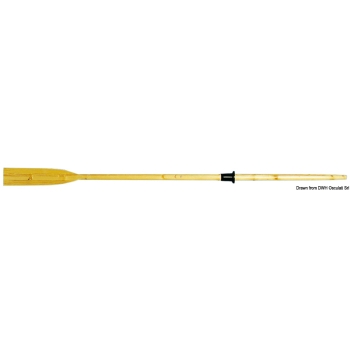Remo mogano 2,2 m x 38 mm 