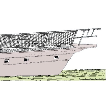 Rete battagliola bianca 600 mm x 30 m  