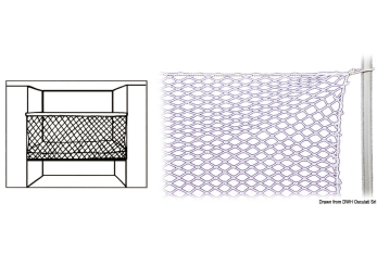Rete nylon per protezione cuccette 