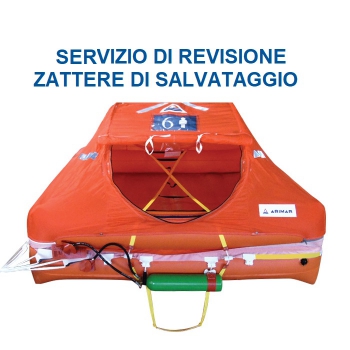 Revisione Zattera di Salvataggio Arimar DM.77 Oltre le 12 Miglia