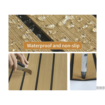 Rivestimento eva brushed teak 200x100cm