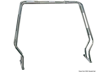 Roll bar abbattibile per gommoni-48.199.00