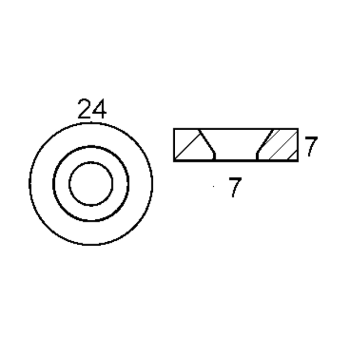Rondella  zinco 8/20 hp