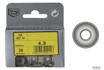 Rondelle 3xforo 9021 a4 3.2 20pz 