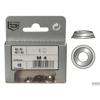 Rondelle coniche din1011 a4 8.5 4pz 