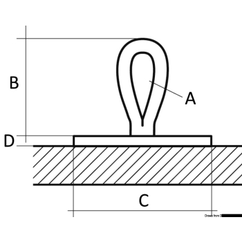 Ropeye XXS in fibra di carbonio 