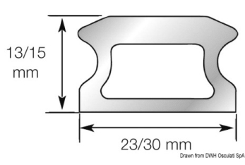 Rotaia forata 1 3026 mm 