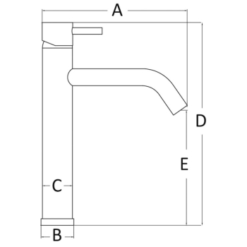 Rubietto Jessie alto H 215 mm 