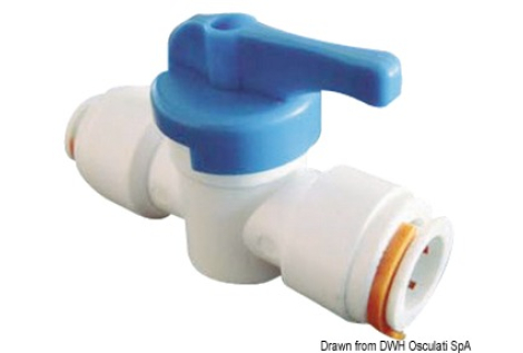 Rubinetto intermedio a leva 