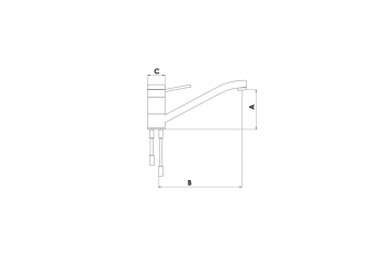 Rubinetto mixer mm 80
