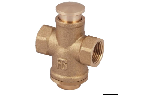 Rubinetto ottone a pulsante 3/8" 