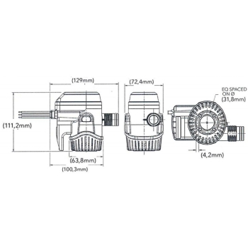 Rule rm500b 12 v. automatica