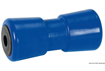 Rullo centrale blu 286 mm Ø foro 21 mm 