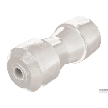 Rullo centrale in per carrelli teflon 130x80mm f15mm