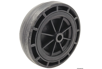 Ruota tecnopolimero magg. e rivestimento gomma Ø 250 mm 