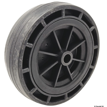Ruota tecnopolimero magg. e rivestimento gomma Ø 250 mm 