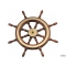 Ruota timone co 800mm mogano