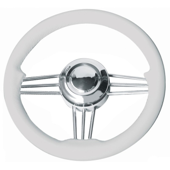 Ruota timone t14 bianca Ø mm.350