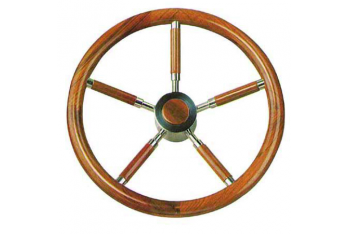 RUOTA TIMONE TEAK Ø MM.400