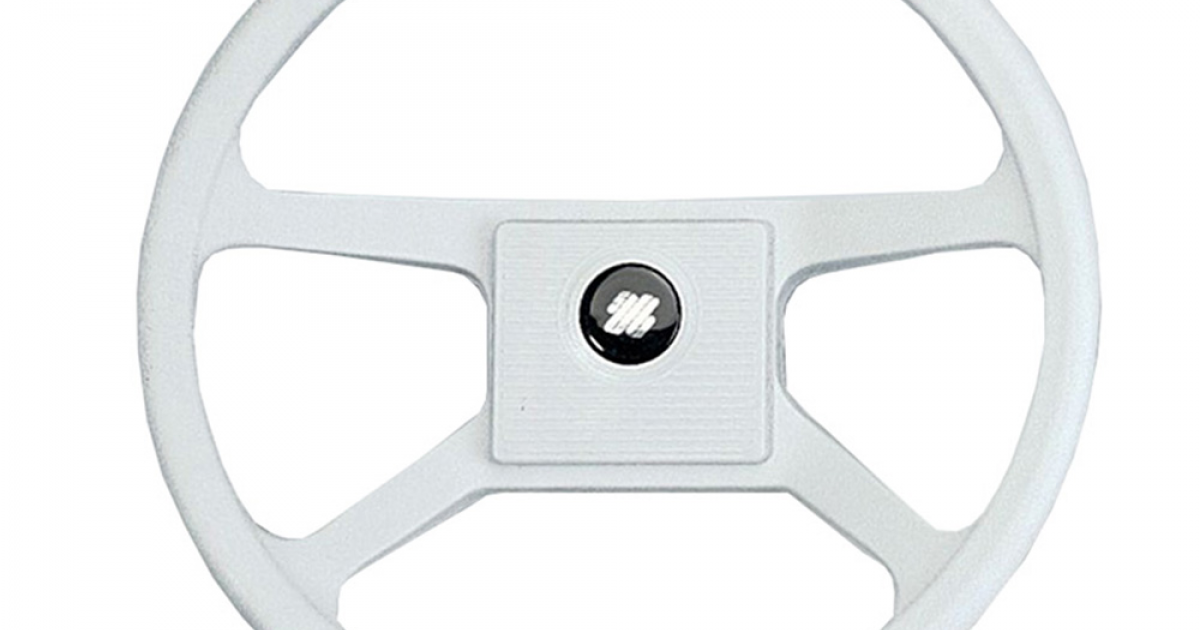 Volante mm 350 bianco - 45.133.35 - Volanti e timoni