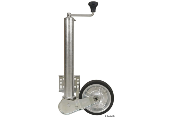 Ruotino pesante 60 mm piastra fiss. ribaltamento auto 